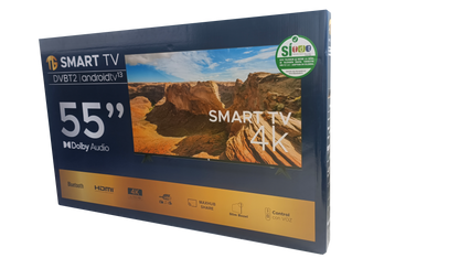 Televisor TG 55" - Ultra 4K + Smart TV + TDT Incorporada + MaxHUB Share + Control Mágico