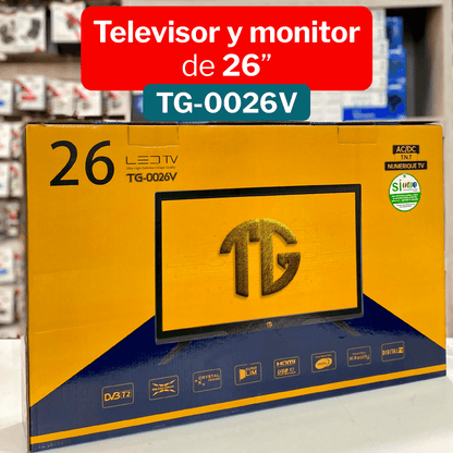 Televisor TG 26 Pulgadas + TDT Incorporada + FULL HD